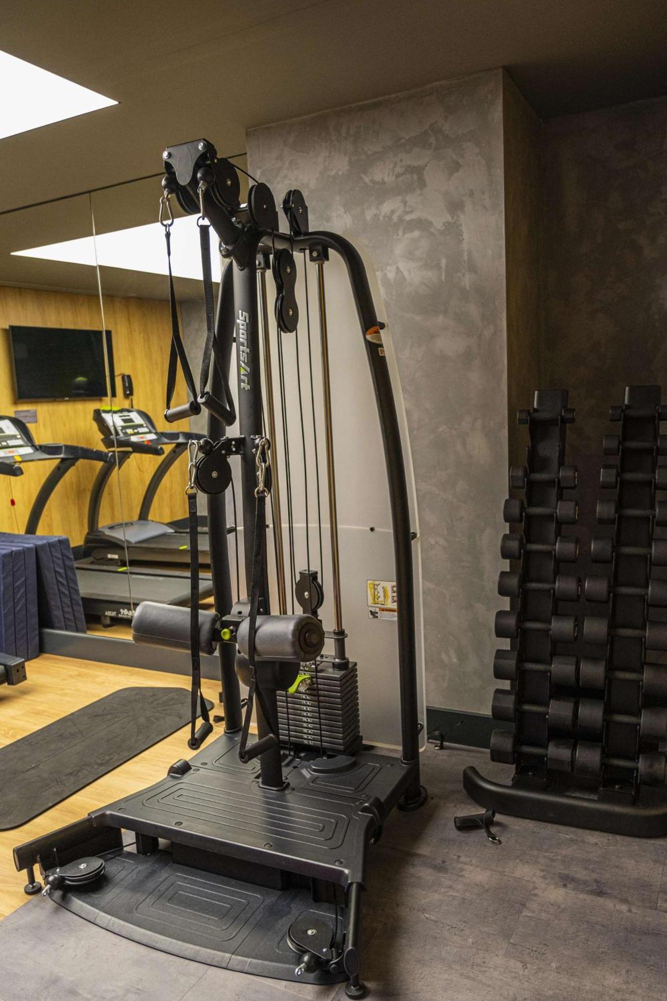 Radisson Blu Aurum Hotel, Brasov Luaran gambar A cable machine